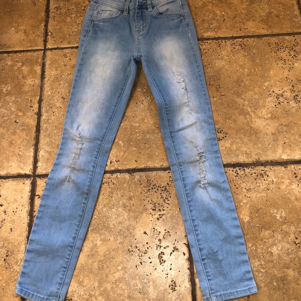 RSQ Ibiza Skinny Jeans Girls Size 7